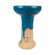 HC Cascade Brown vízipipa kerámia - kék