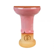 HC Cascade Brown vízipipa kerámia - rózsaszín