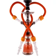 Top Mark vízipipa - 47 cm - 2 csővel - narancs