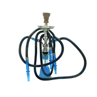 Top Mark vízipipa - 55 cm - 3 csővel - kék