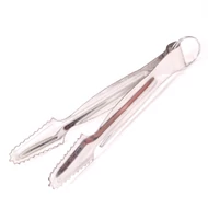 17 cm alumínium széncsipesz — szürke