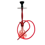 Hookah Flame Stripy vízipipa szett - piros