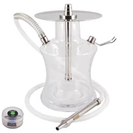 Oduman N2 vízipipa - átlátszó