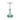 Steamulation Pure vízipipa - Mint Matt Metallic - 47 cm