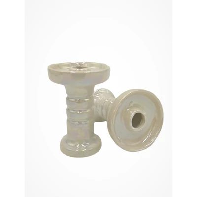 El Nefes mini porcelán phunnel vízipipa kerámia - gyöngyház (4)