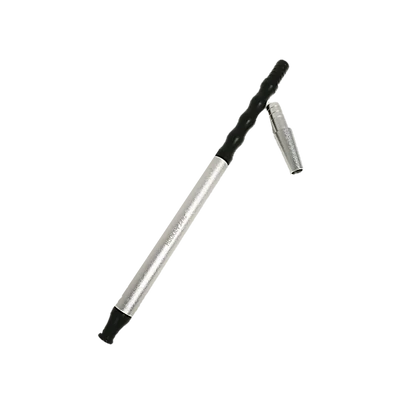 Hookah Flame alumínium szívóvég + konnector - Posh - Ezüst