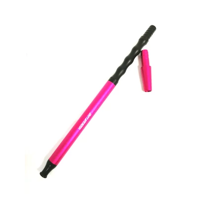 Hookah Flame alumínium szívóvég + konnector - Posh - Rózsaszín
