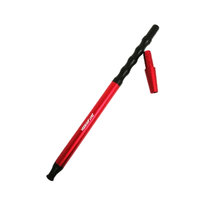 Hookah Flame alumínium szívóvég + konnector - Posh - Piros