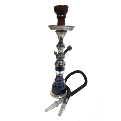 Top Mark 47 cm vízipipa — fekete