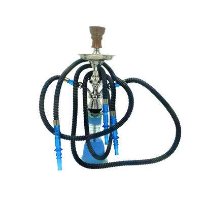 Top Mark vízipipa - 55 cm - 3 csővel - kék