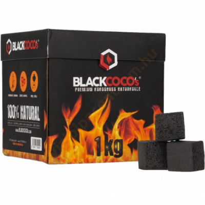 Blackcoco 1 kg kókusz természetes szén